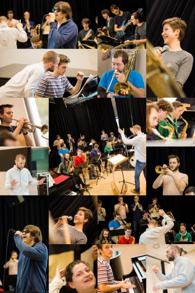 Collage des Jugend Jazz Orchesters