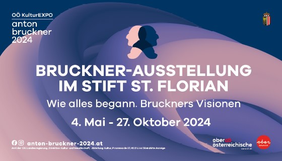 DRUCK 2024 Brucknerjahr INSERAT Ausstellung Videowall POPP Vision 560x320px